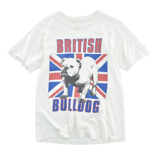 80's "BRITISH BULLDOG" ユニオンジャック Tシャツ 260703H