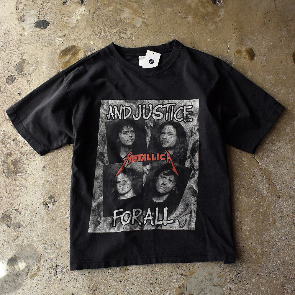 90's~ Metallica “AND JUSTICE FOR ALL“ ロック Tシャツ 250823H