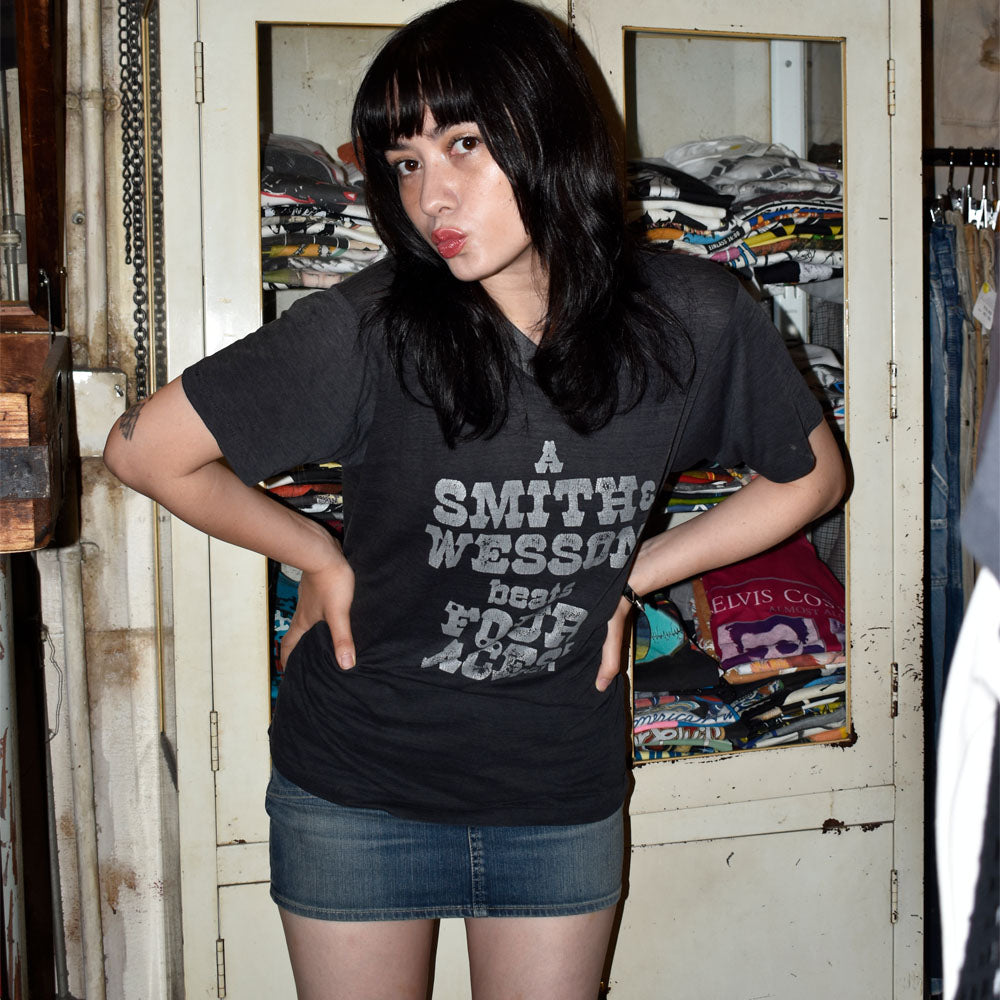 80’s Smith & Wesson “Beats Four Aces” Tシャツ 250905H