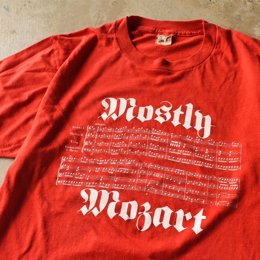 80’s SCREEN STARS “Mostly Mozart Festival” モーツァルト フェス Tシャツ USA製 250912H