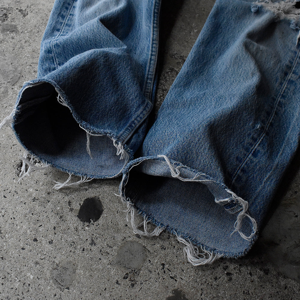 90's ダメージ! Levi's 501 デニムパンツ USA製 231006H