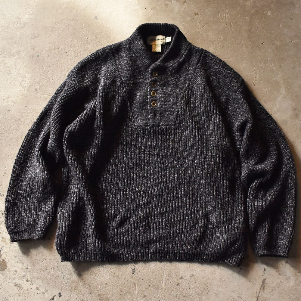 90’s Eddie Bauer ヘンリーネック セーター 231230