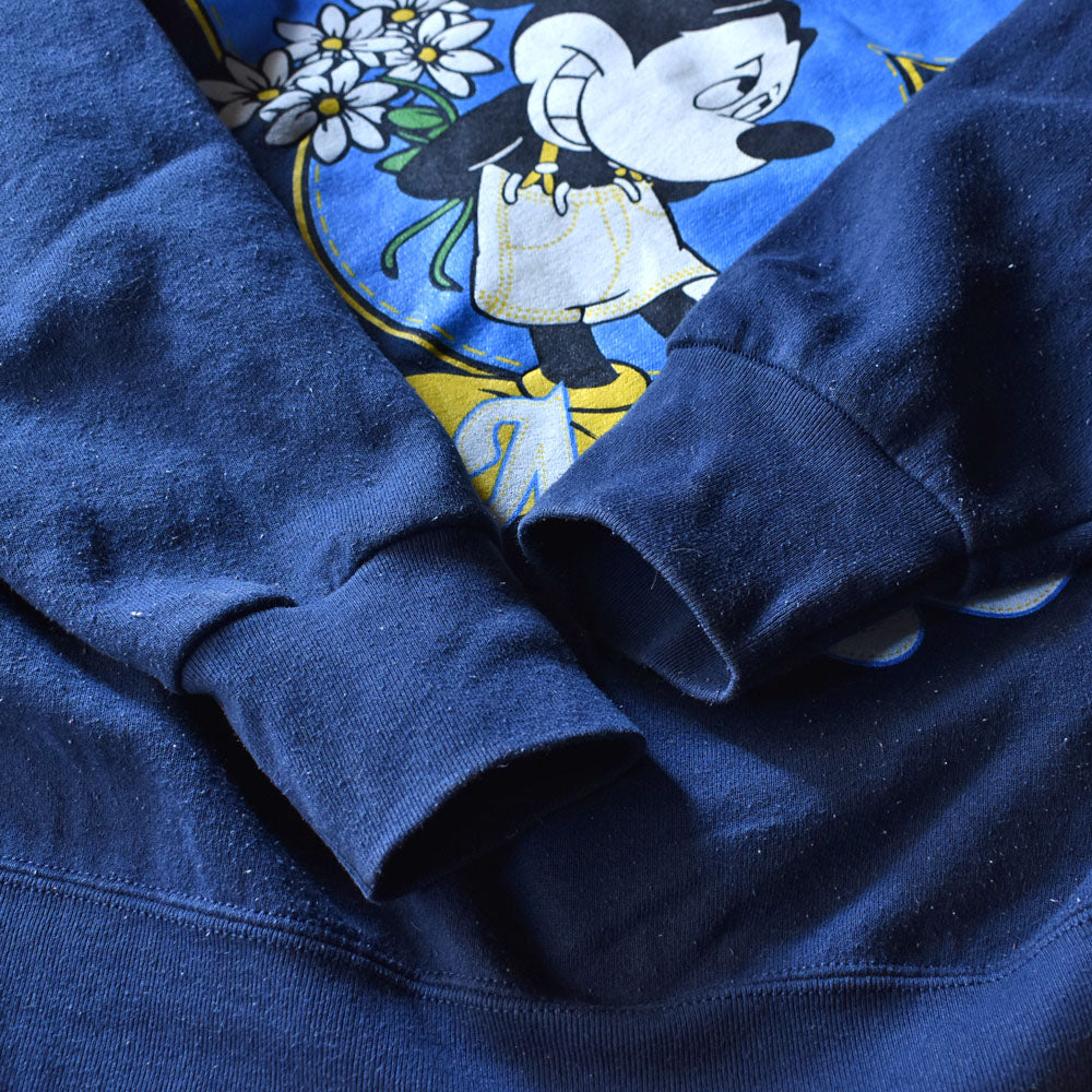 90’s Disney “Mickey“ スウェット USA製 240307