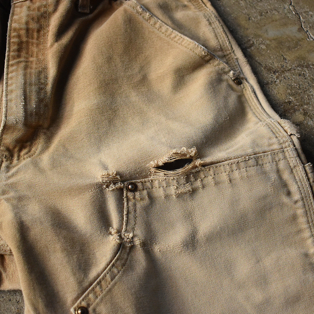 雰囲気◎ Carhartt ダブルニー ブラウンダック ペインターパンツ USA製 250327H