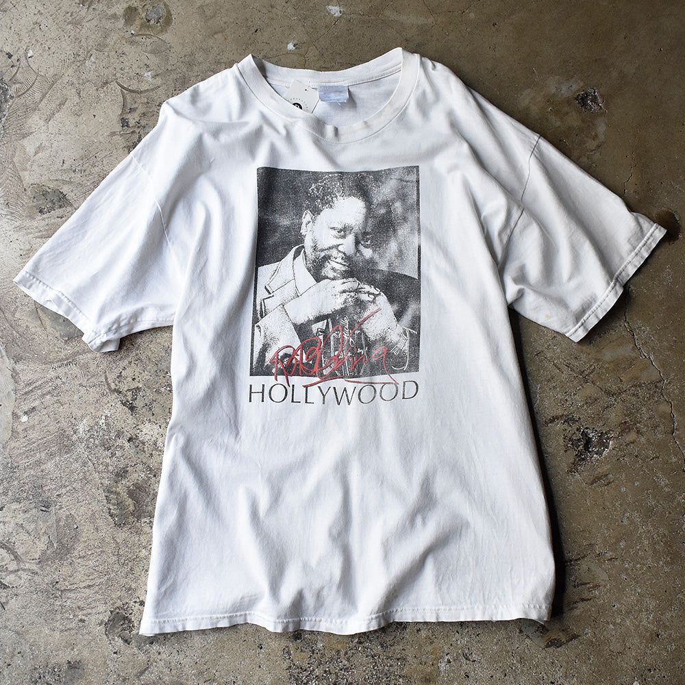 90's～ B.B. King “Hollywood” フォトTシャツ 240508H