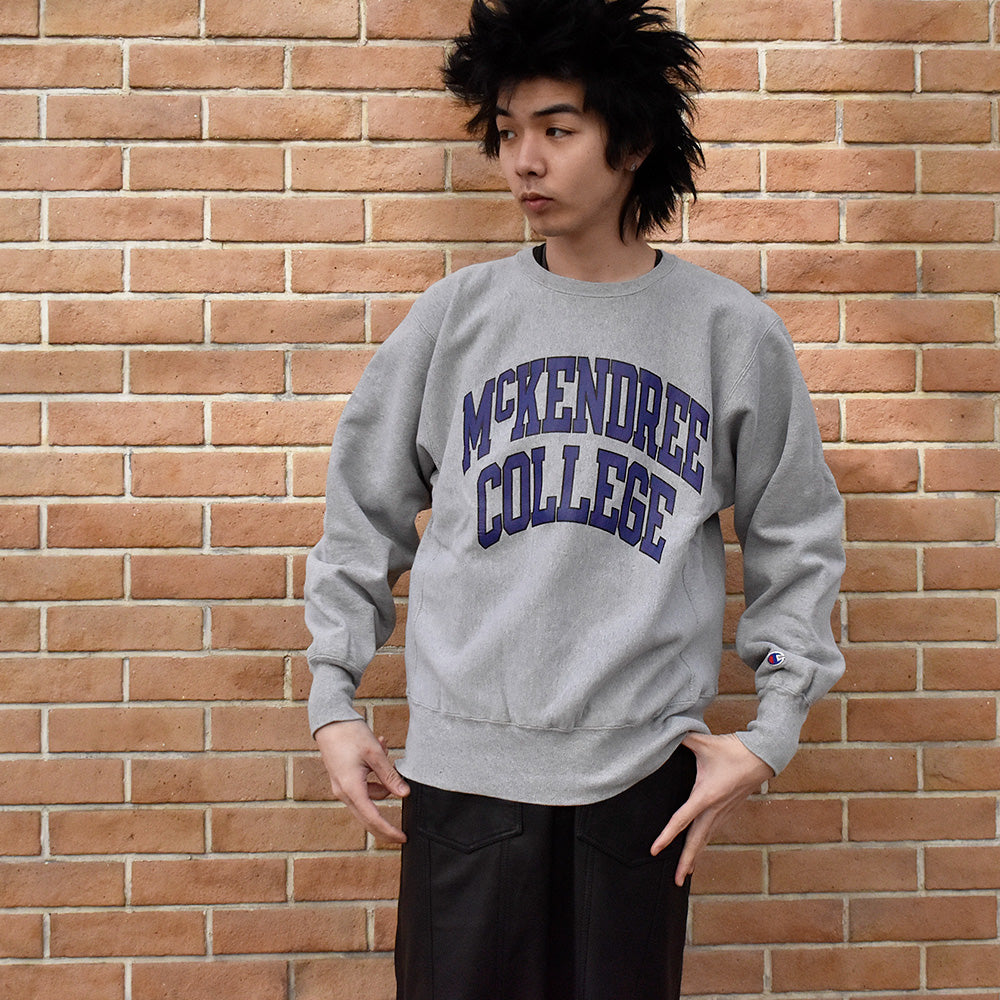 90's Champion “McKendree College” RWスウェット USA製 250220H