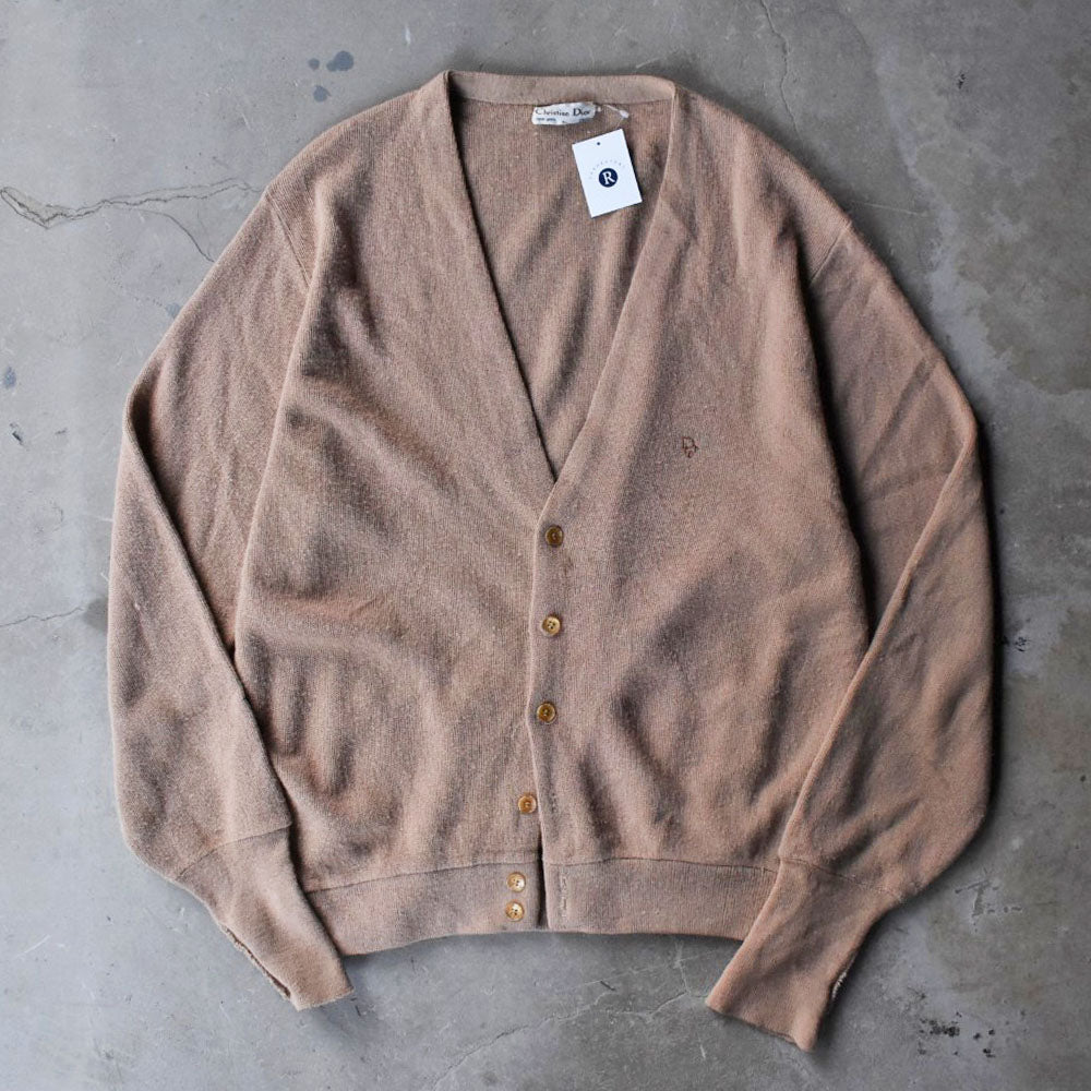70’s Christian Dior アクリル カーディガン 251111H