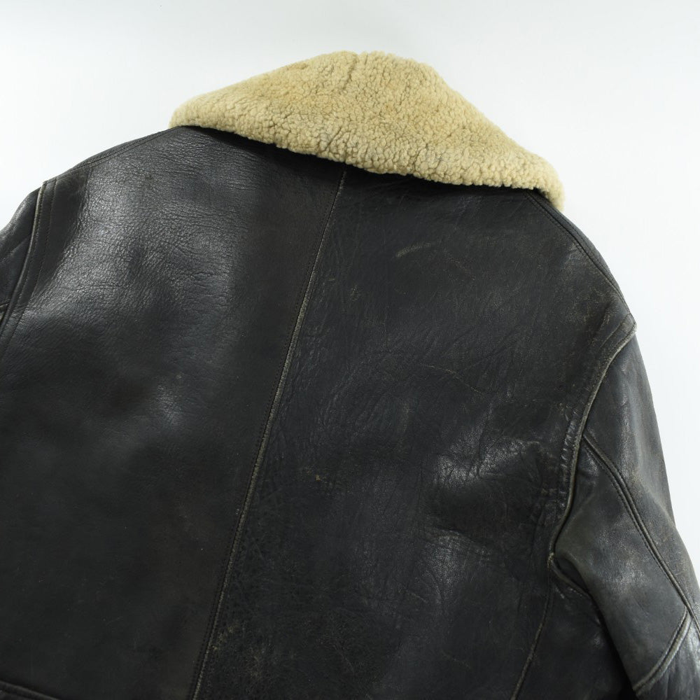 30’s GENUINE HORSEHIDE シングル レザーカーコート 260106H