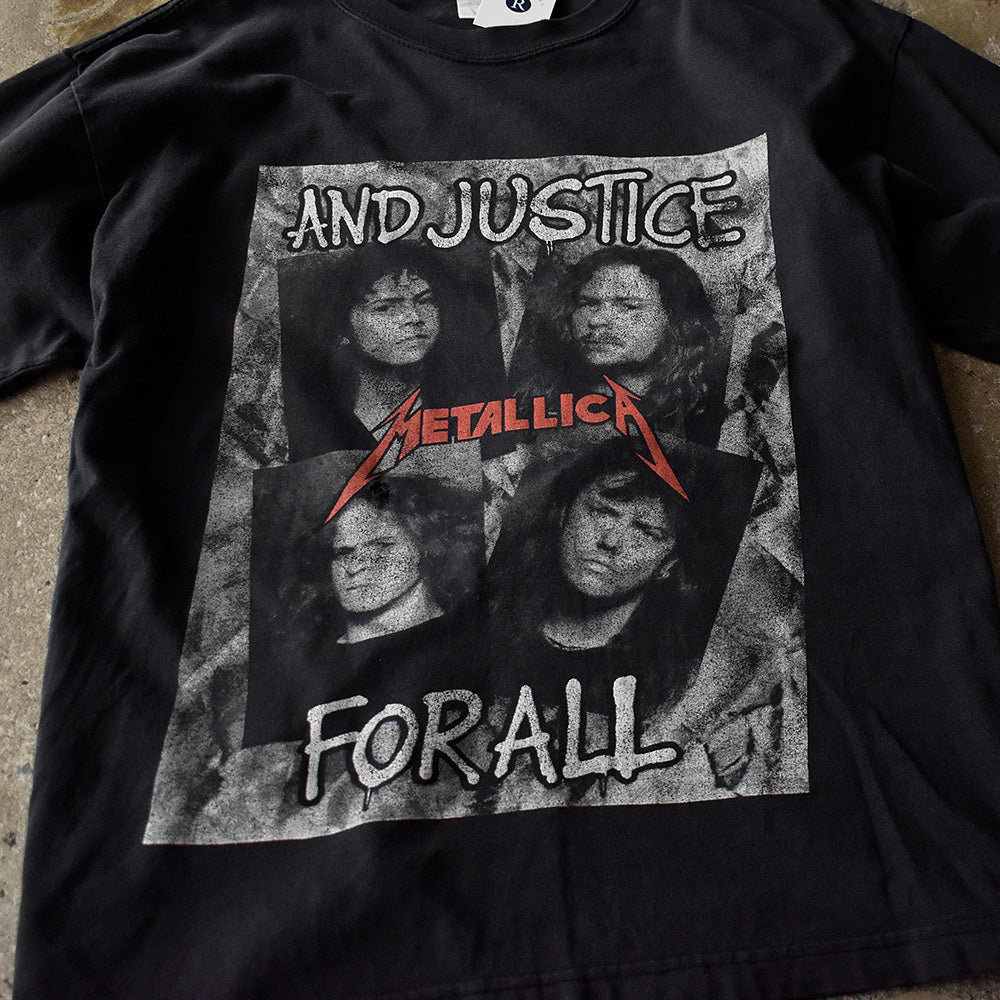 90's~ Metallica “AND JUSTICE FOR ALL“ ロック Tシャツ 250823H