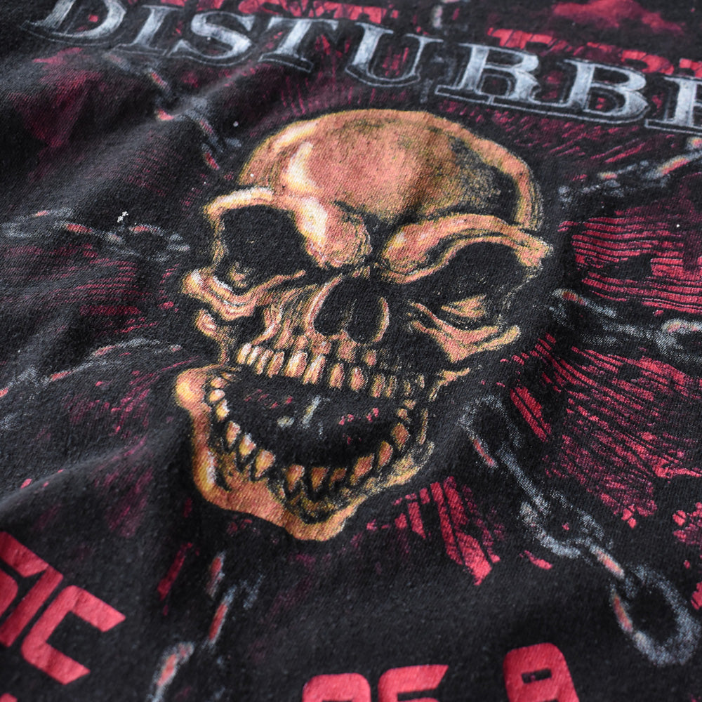 Y2K Disturbed “Music As A Weapon IV” ロック Tシャツ 250719