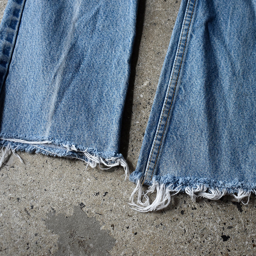 Y2K ダメージ! Levi's 517 ブーツカット デニムパンツ USA製 250723H