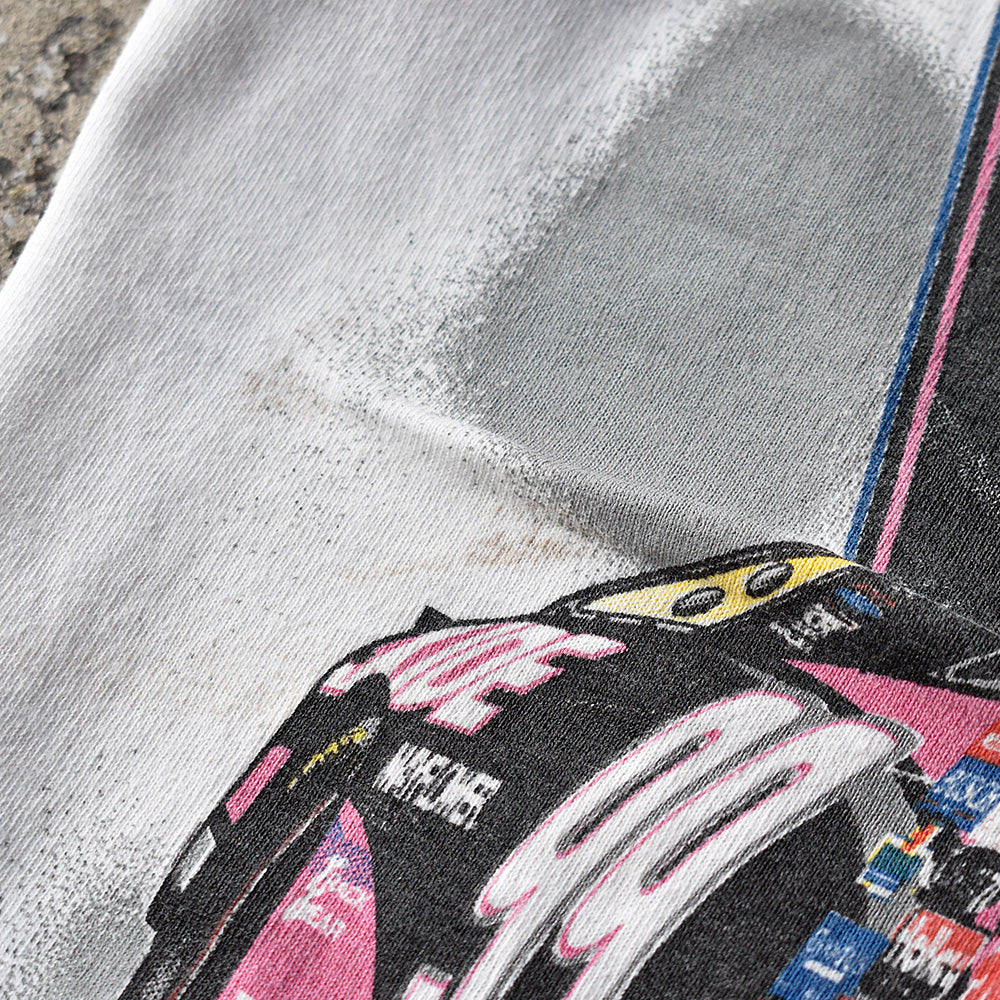90's AOP! LOGO ATHLETIC Racing Tシャツ 250414H