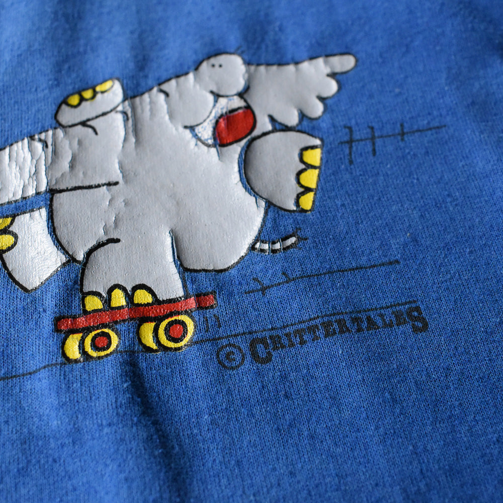 80’s ゾウ キャラクター Tシャツ USA製 250506