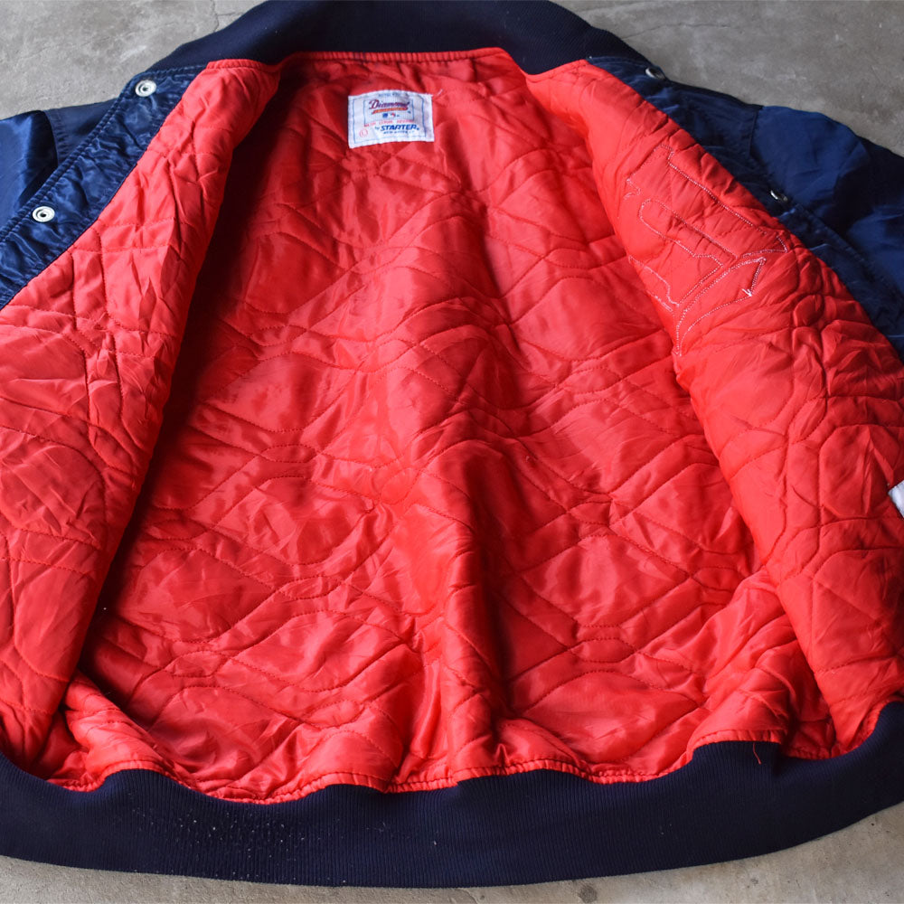 90’s STARTER “MLB MINNESOTA TWINS” ナイロン スタジャン アワードジャケット USA製 240119