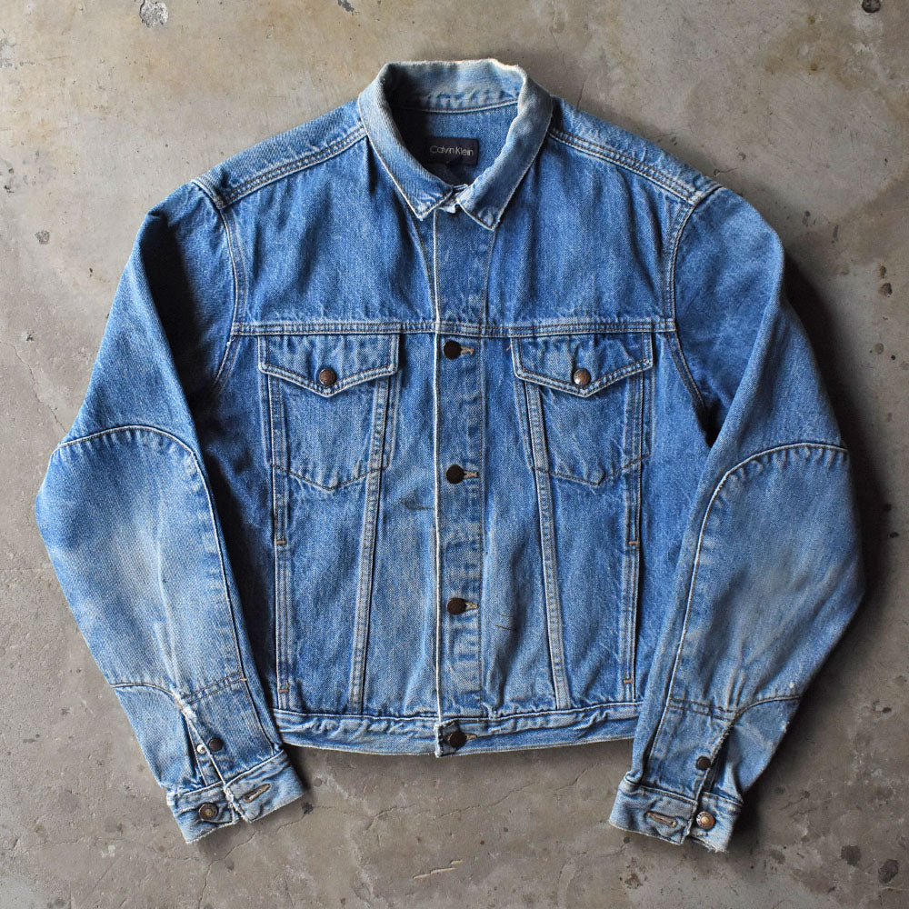 90's  Klain Jeans 短丈 デニムジャケット USA製 90's Calvin Klein デニムジャケット USA製 250612 – LABORATORY®