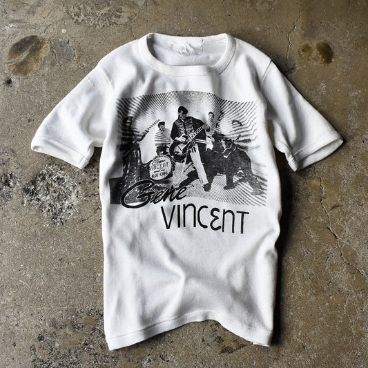 70's Gene Vincent Tシャツ 【Couleurshirt掲載】 241015HY33