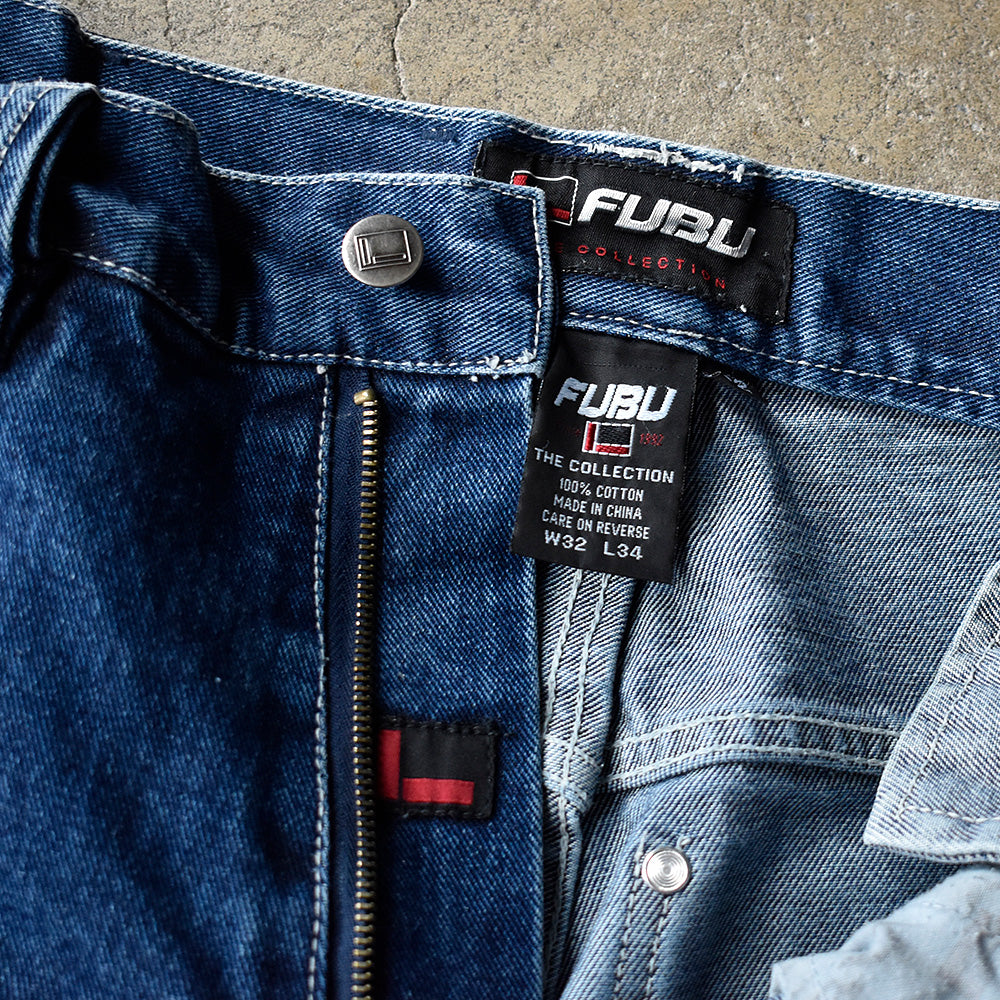Y2K FUBU バギー デニムパンツ 250501H