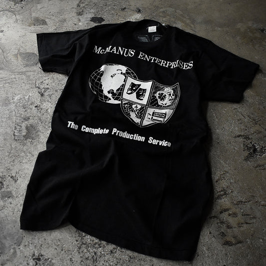 70's~ KISS "McManus Enterprises The Complete Production Service" ロック Tシャツ 写真集"Noirshirt"掲載 230823H