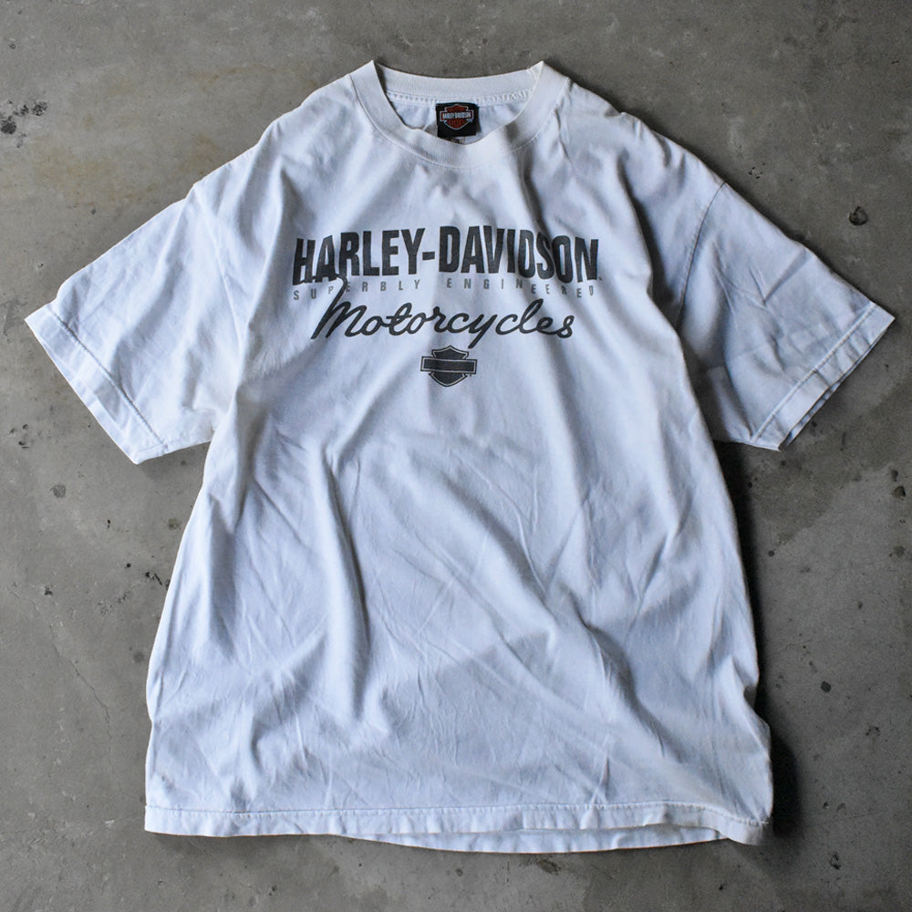 Harley Davidson Tシャツ 2枚セット XL ヴィンテージ 古着 90s USA製 HARLEY DAVIDSON × ZZ Top 「Two American