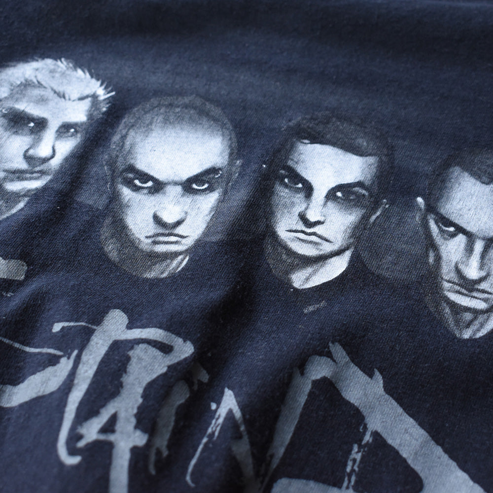 Y2K STAIND “Caricature Members” ロック Tシャツ 250805
