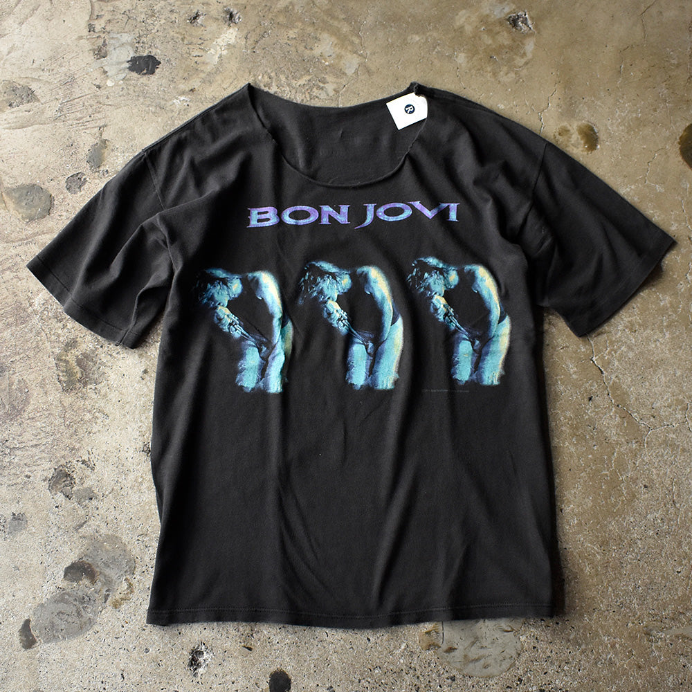 90's Bon Jovi “1994 Tour“ 三連フォト ロック Tシャツ 250731H