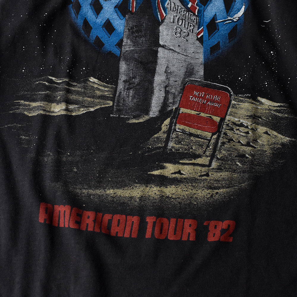 80's The Who “It's Hard” America Tour '82 ラグランスリーブTシャツ 250524H