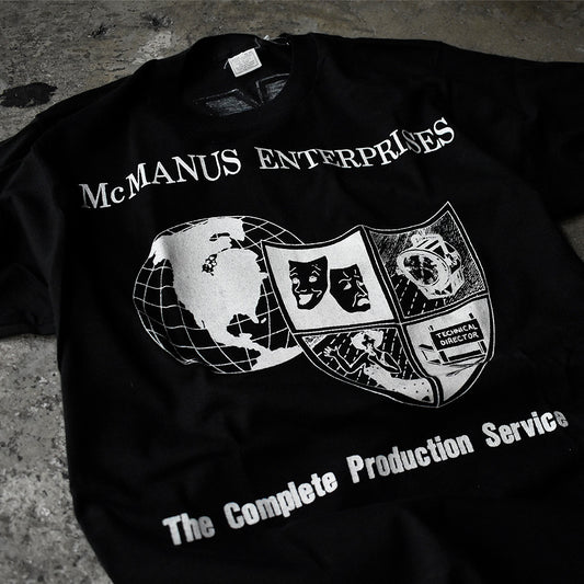 70's～　KISS/キッス　"McManus Enterprises The Complete Production Service" Tee　"Noirshirt掲載"　230823H