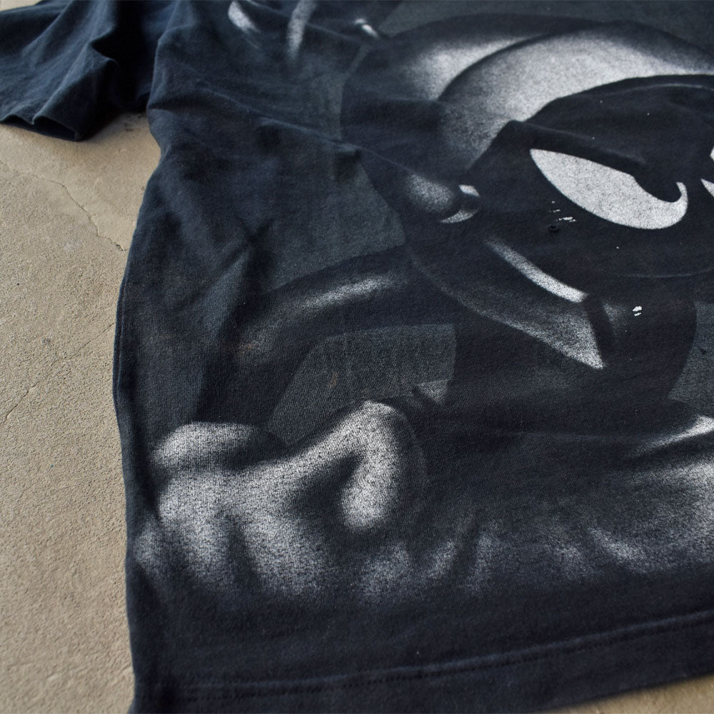 Looney Tunes ”Marvin the Martian” 大判プリント! 海外アニメ キャラ Tシャツ 230820H