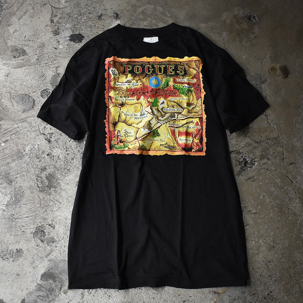90's　The Pogues/ポーグス　"Hell's Ditch" Tour Tee　230628HYY　