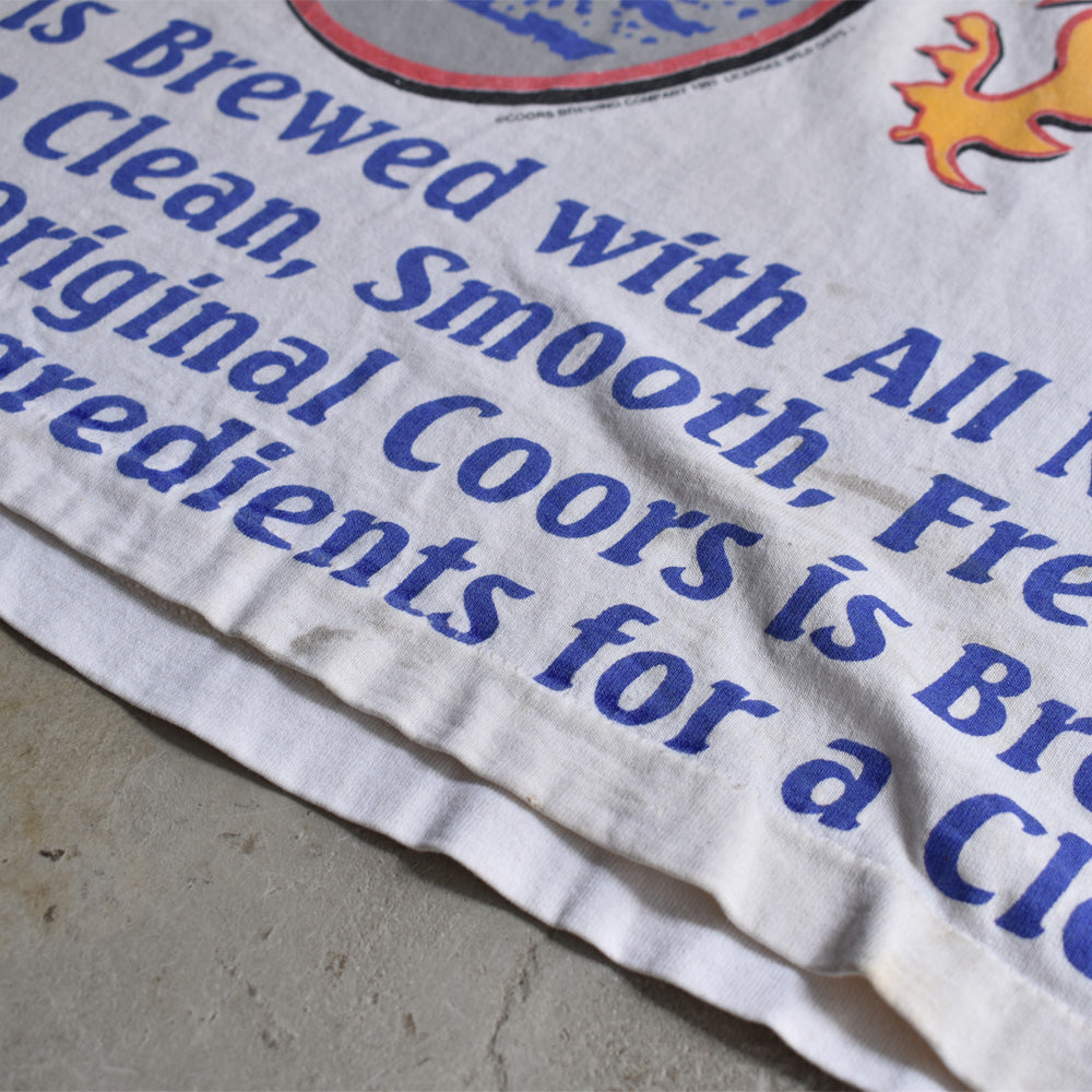 90's Coors/クアーズ “BEER” AOP Tシャツ USA製 230803