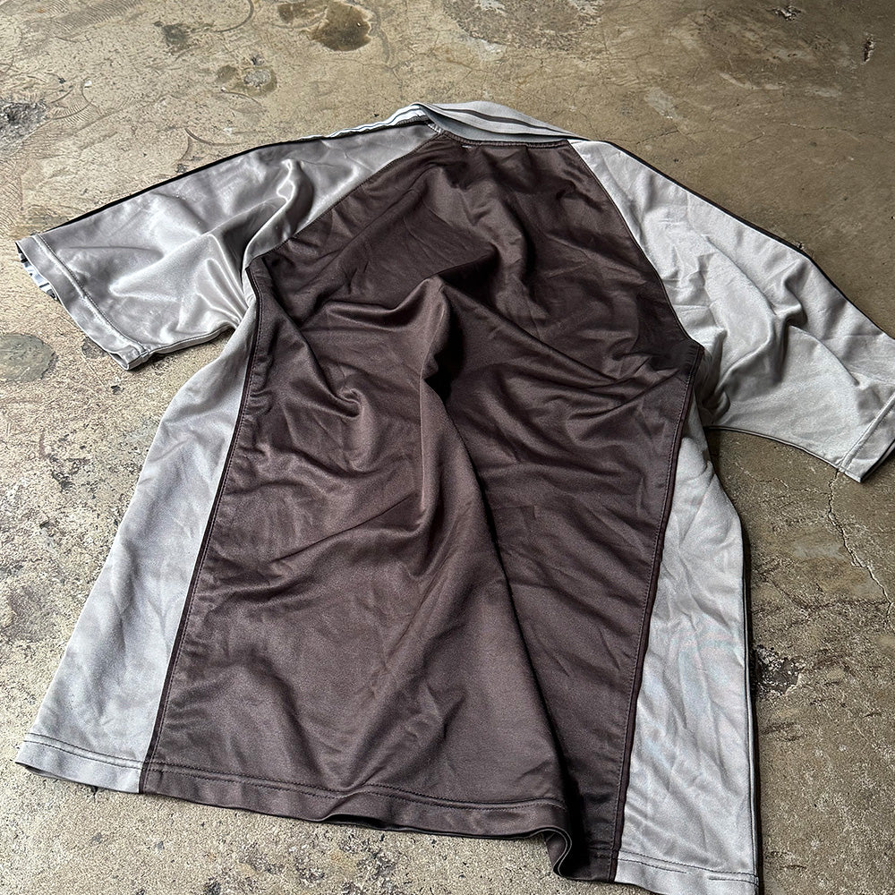 Y2K UMBRO サイドロゴテープ フットボールシャツ 240313H