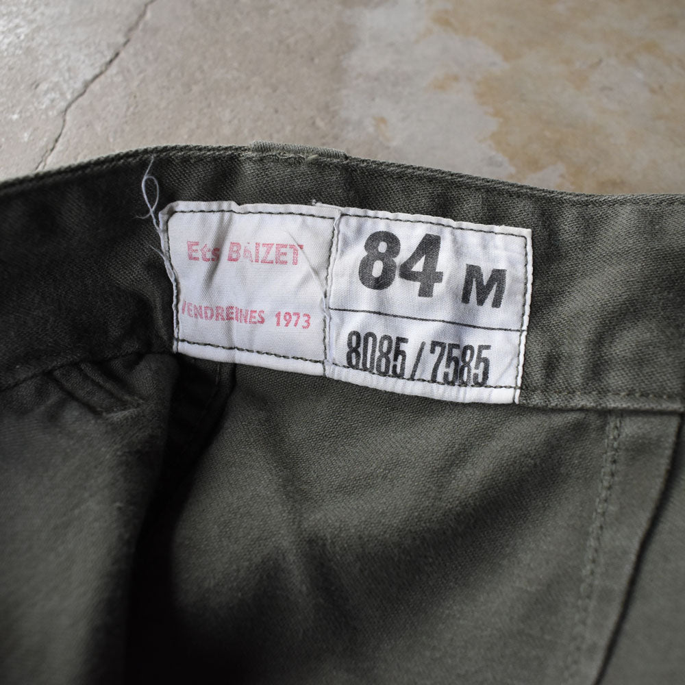 70’s French Army M-47 ハンドペイント ミリタリーパンツ 251007H