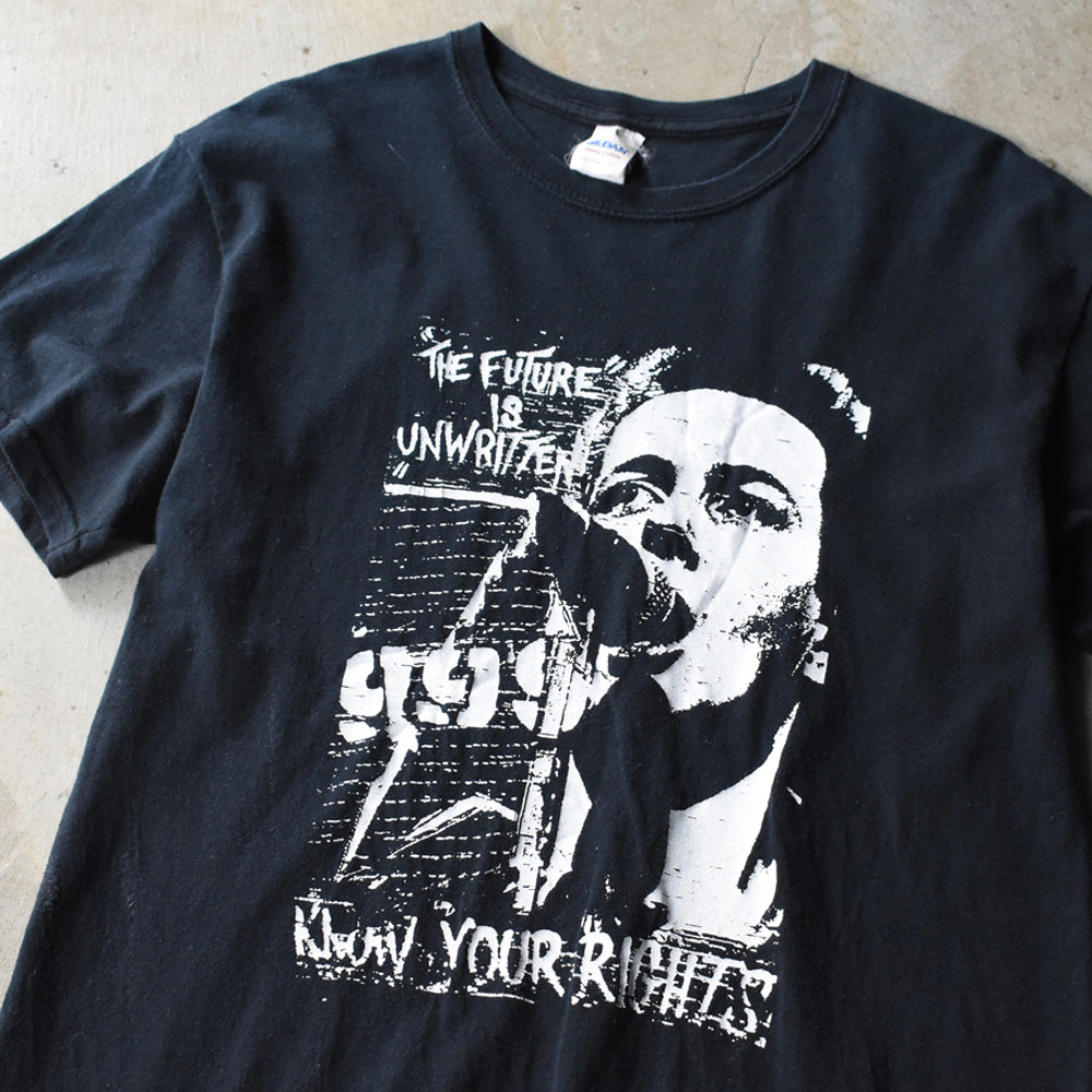 Y2K THE CLASH “Joe Strummer / KNOW YOUR RIGHTS” ロック Tシャツ 250801
