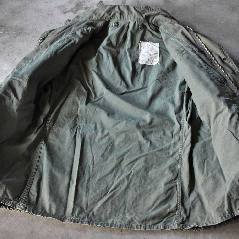 ’80 U.S.ARMY M-65 Medium-Long フィールドジャケット 240228