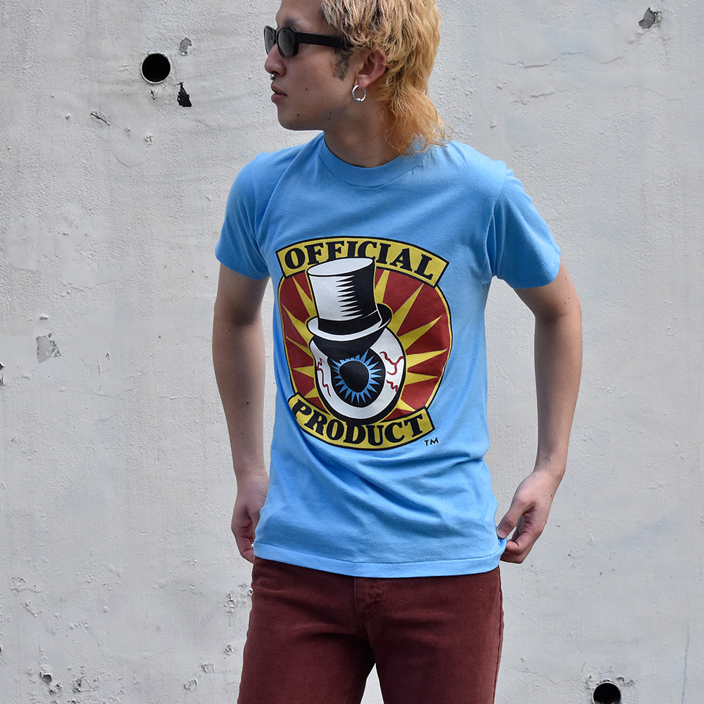 80's The Residents “Official Product” ロック Tシャツ 240124HYY