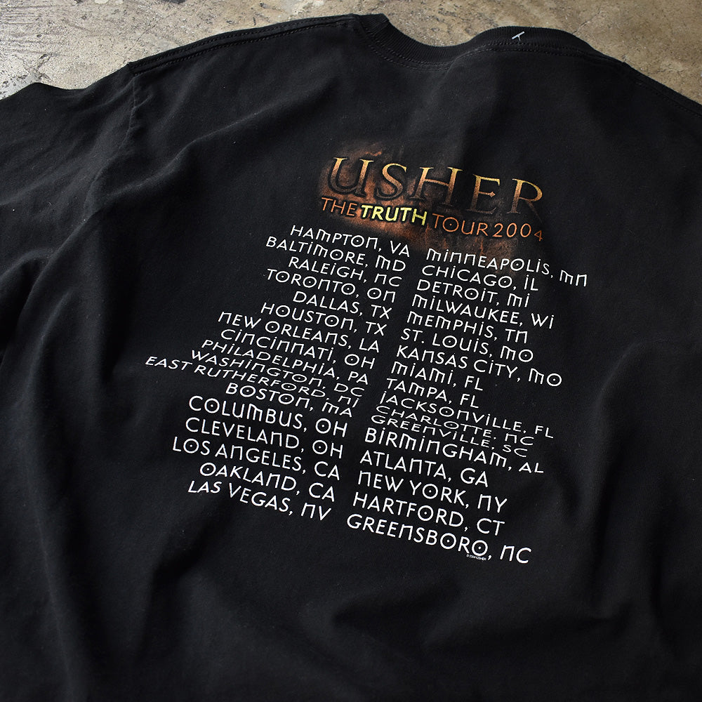 Y2K Usher "The Truth Tour 2004" Tシャツ 230606H