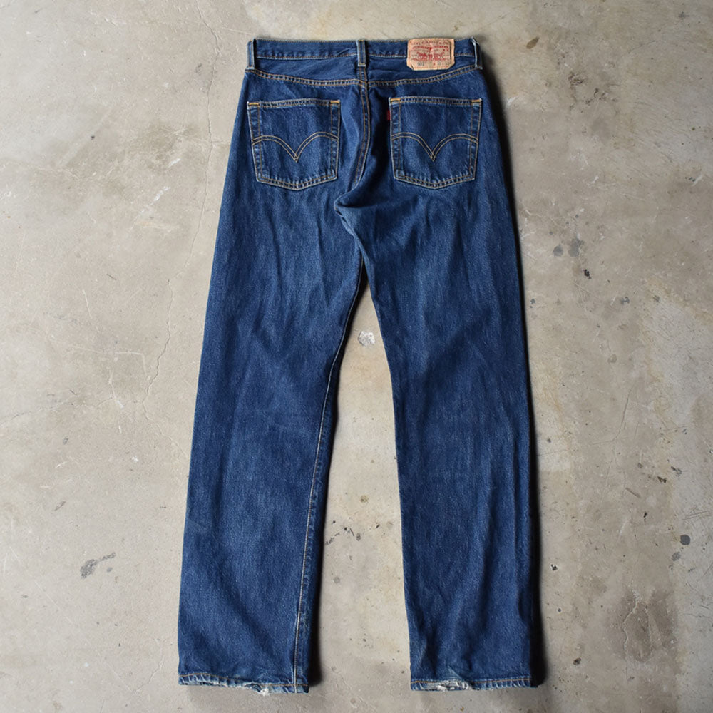 Y2K Levi's 501 濃紺! デニムパンツ 230922H