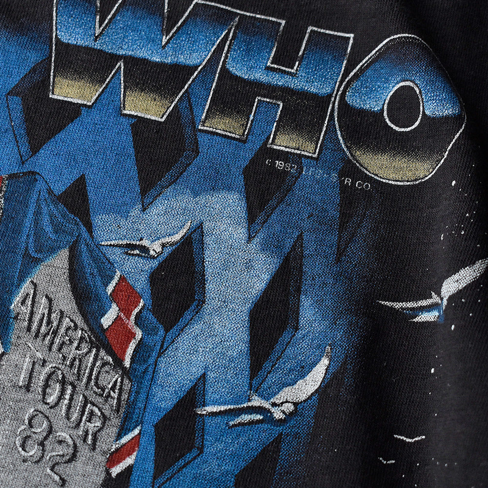 80's The Who “It's Hard” America Tour '82 ラグランスリーブTシャツ 250524H