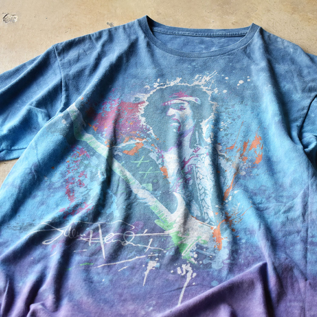 Y2K Jimi Hendrix タイダイ ロックTシャツ 240913