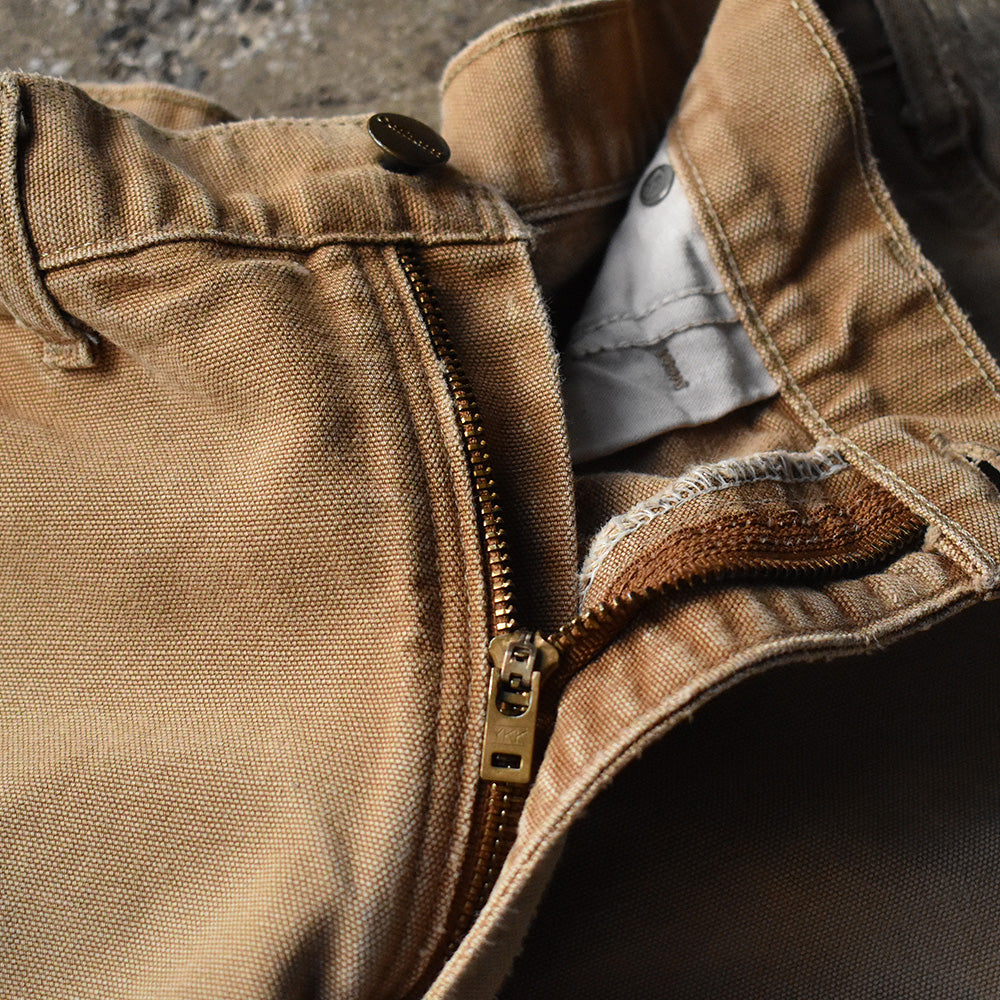 雰囲気◎ Carhartt ダブルニー ブラウンダック ペインターパンツ USA製 250327H