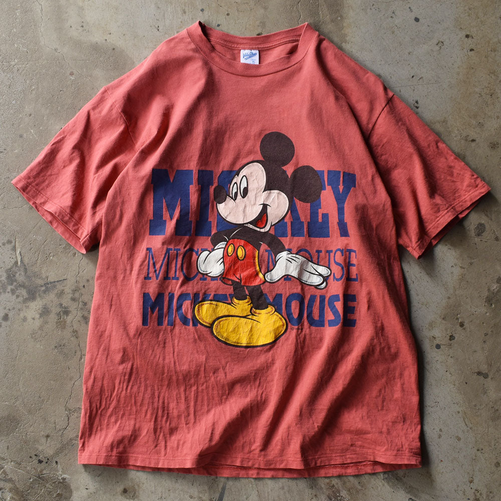 90's Disney/ディズニー “Mickey Mouse” Tシャツ USA製 230611