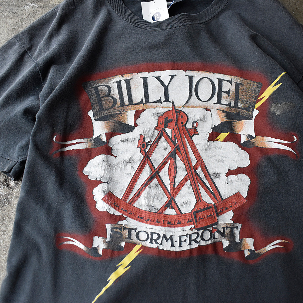 80's Billy Joel “Storm Front/Only The Good Die Young“ Tシャツ 250412H