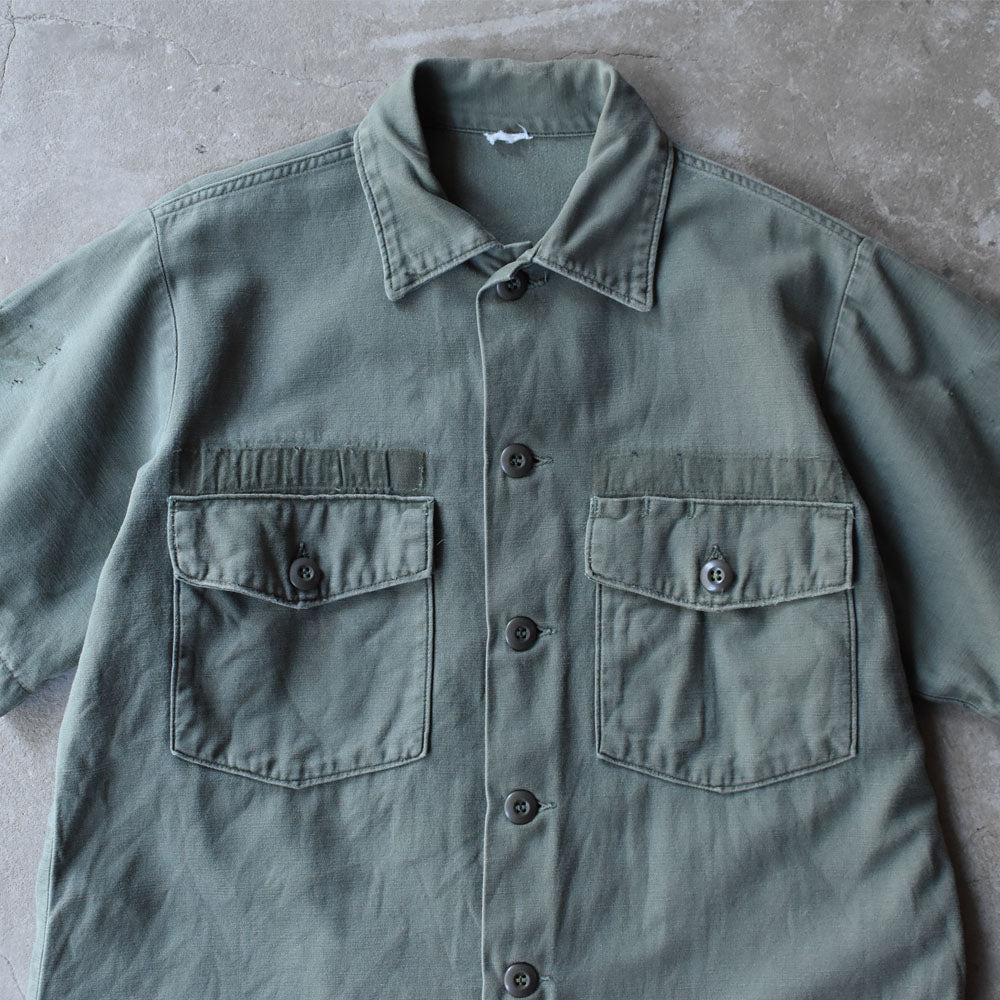 70’s U.S.ARMY 半袖 ユーティリティシャツ 250606