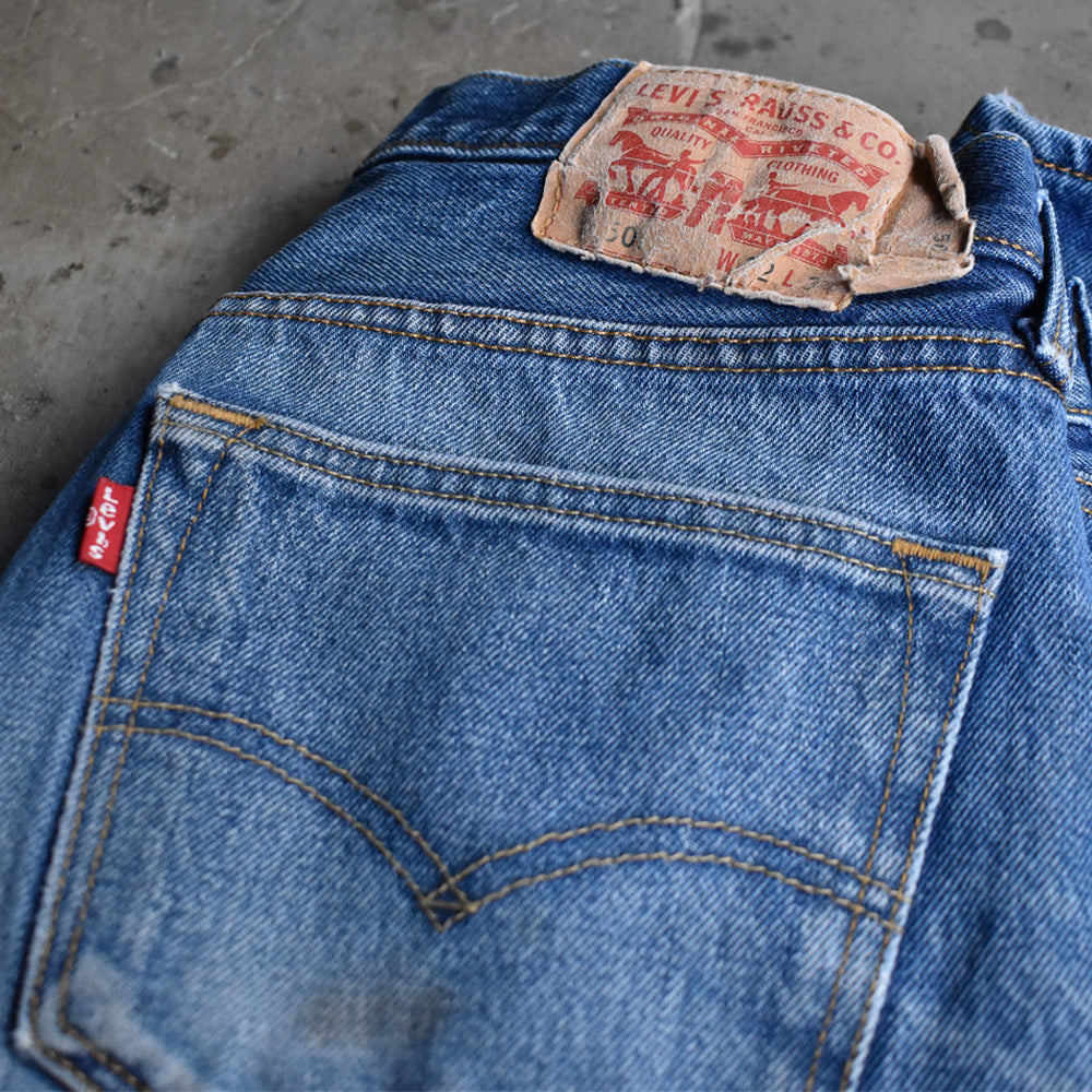 Levi's 501 色落ち◎ ヒゲ デニムパンツ 231010H