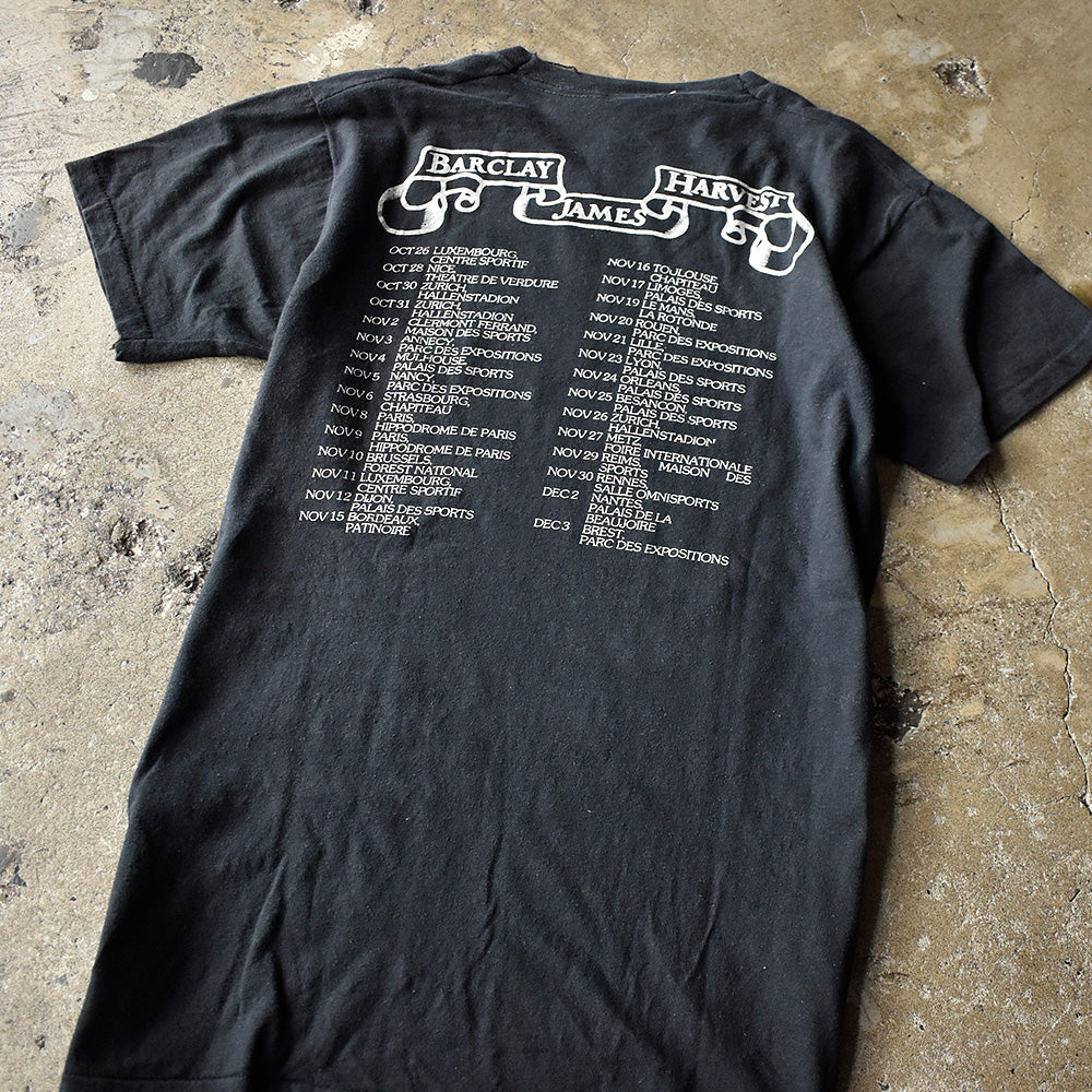 80's “Barclay James Harvest“ Tour ロック Tシャツ 250809H