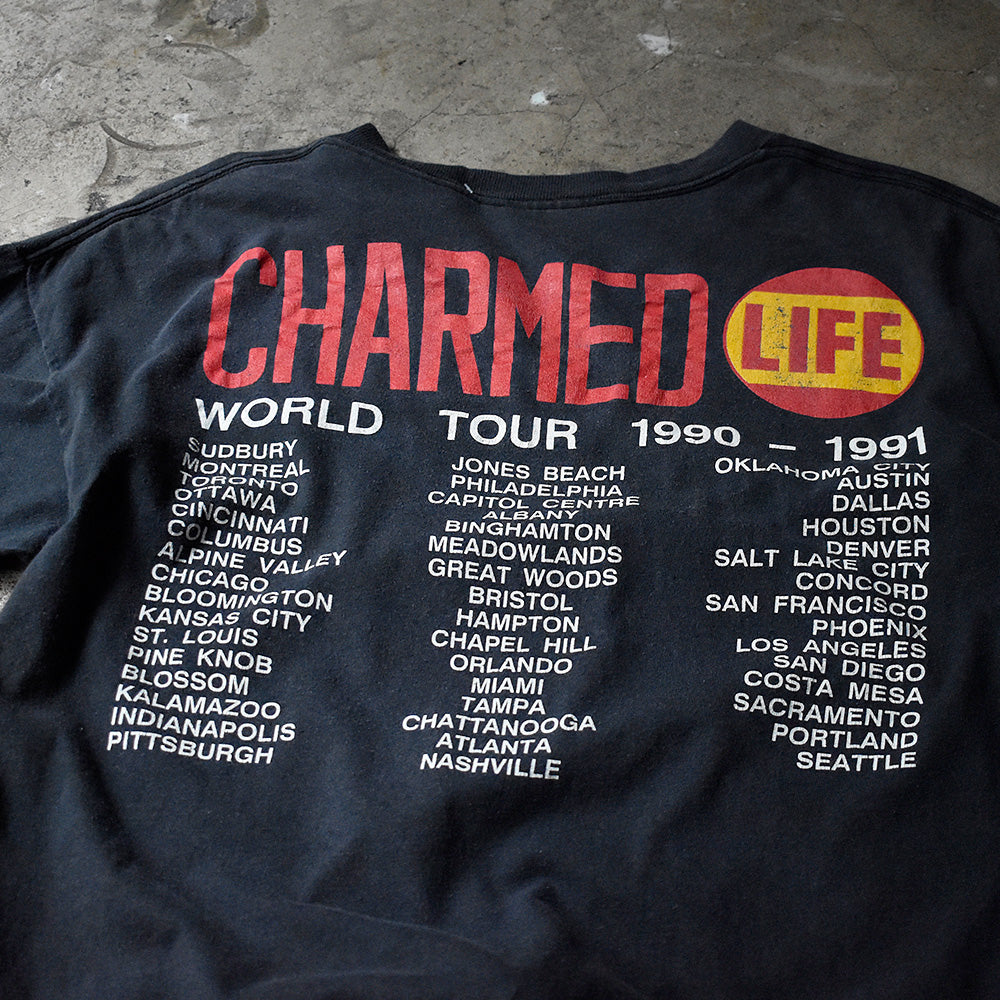 90's Billy Idol “Charmed Life World Tour” ロック Tシャツ 240624H