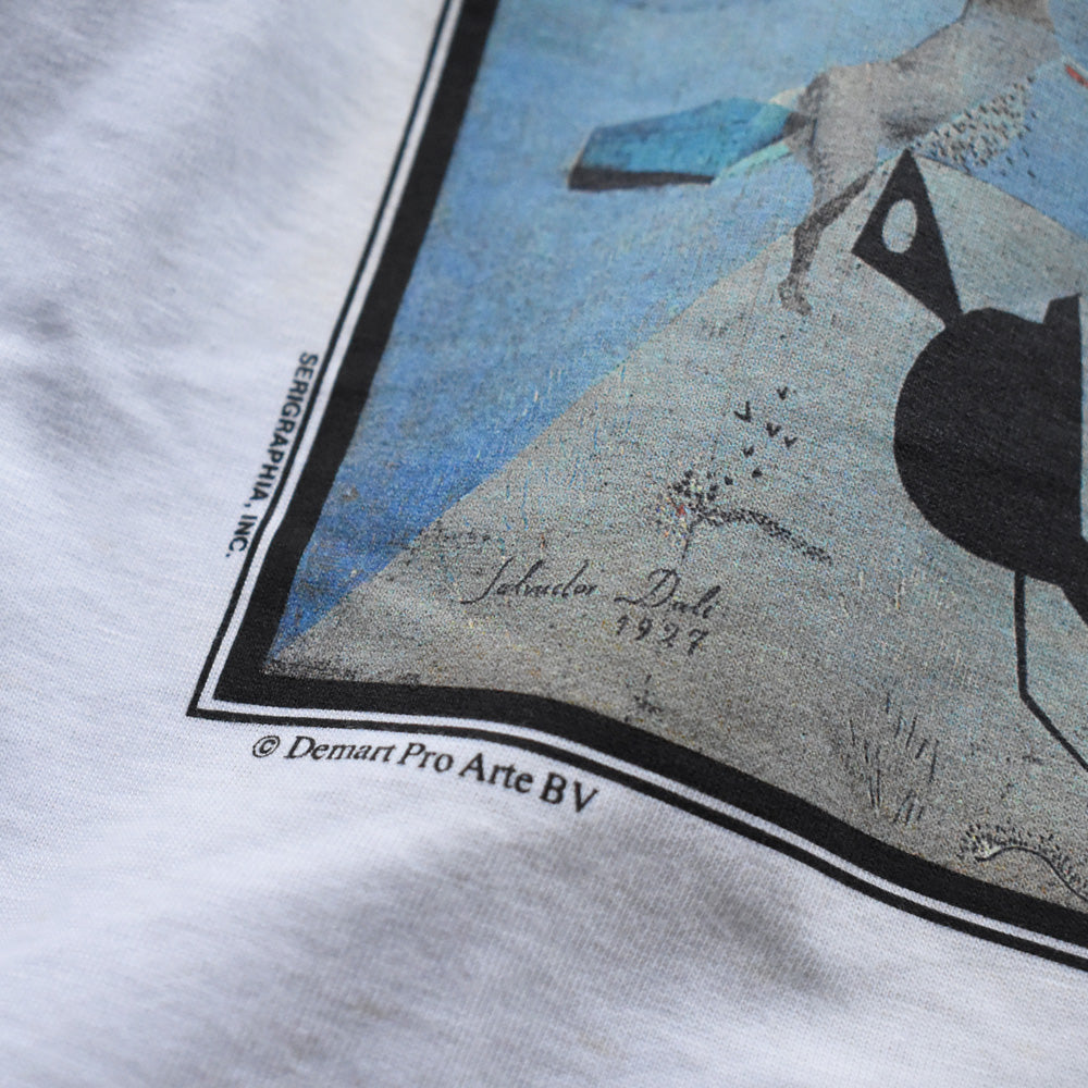 90’s デッドストック! Salvador Dalí “Apparatus and Hand” アート Tシャツ USA製 250607 (D)