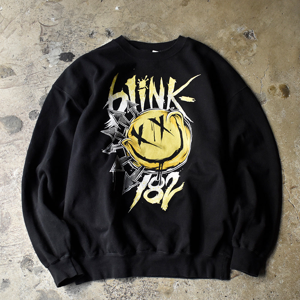 Y2K blink-182 “Smiley Logo” スウェット 240124H