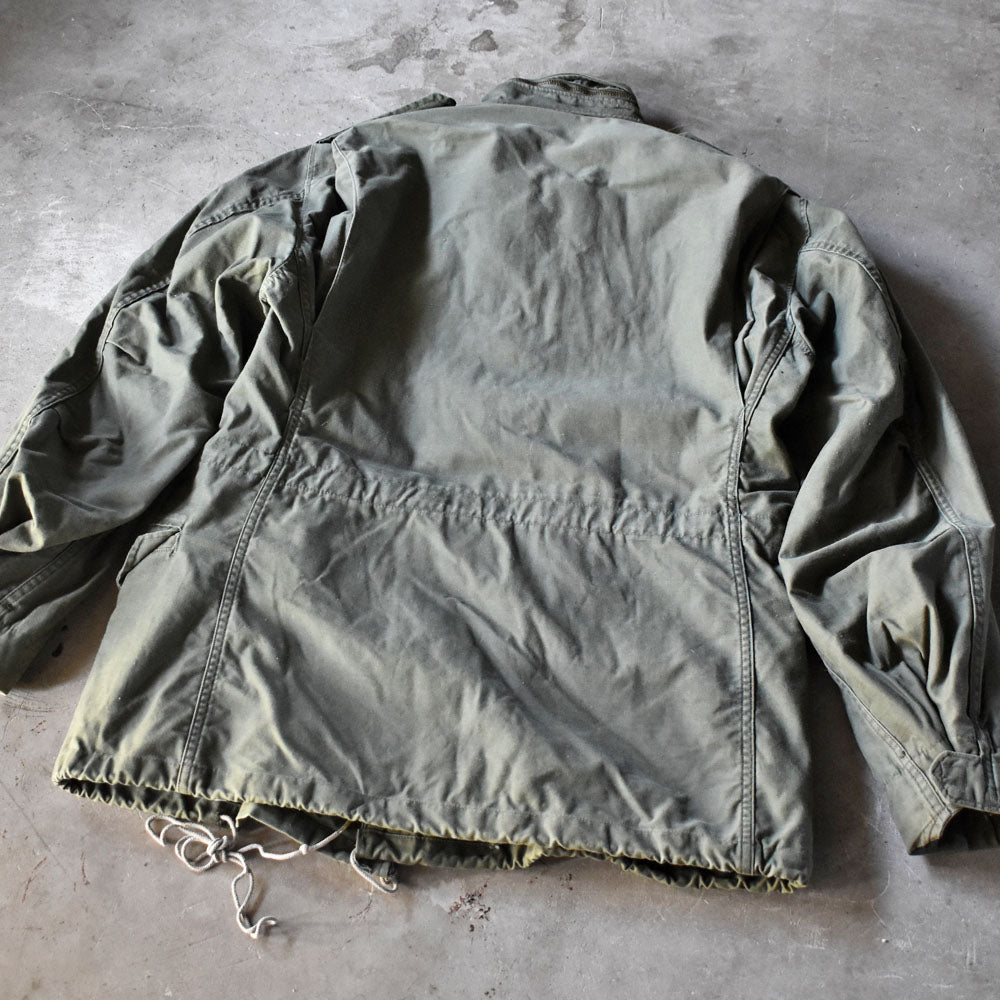 ’80 U.S.ARMY M-65 Medium-Long フィールドジャケット 240228