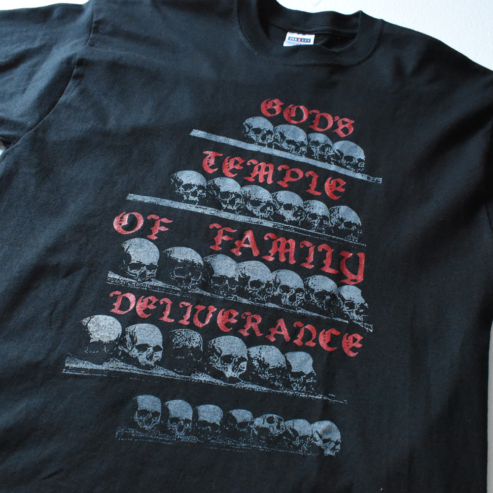 Y2K デッドストック! “GOD'S TEMPLE OF FAMILY DELIVERANCE” Tシャツ 250923
